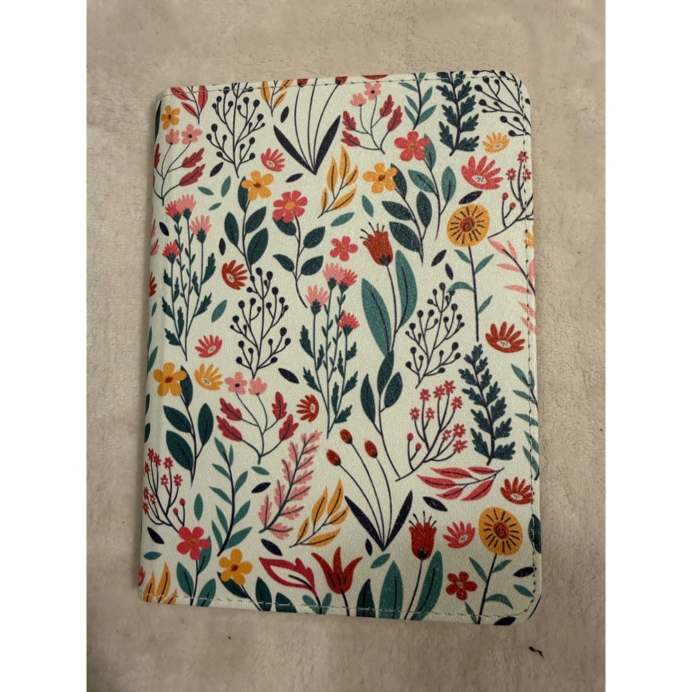 Kindle Paperwhite 7 Inch Case Floral Folio Cover with Stand and Hand Strap